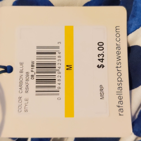 NWT Rafaela textured decorative Tshirt size M - Picture 9 of 10